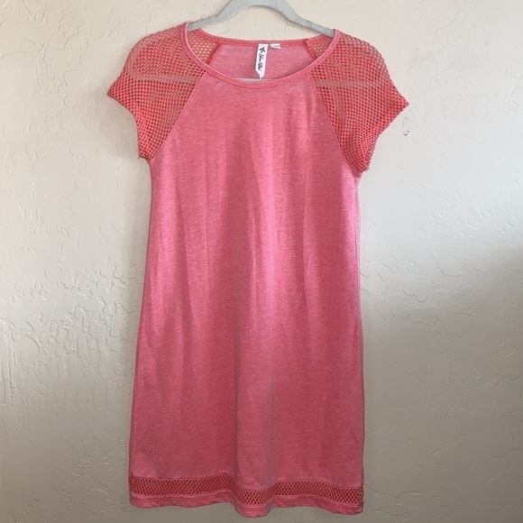 Others Follow coral t shirt dress - Picture 1 of 7